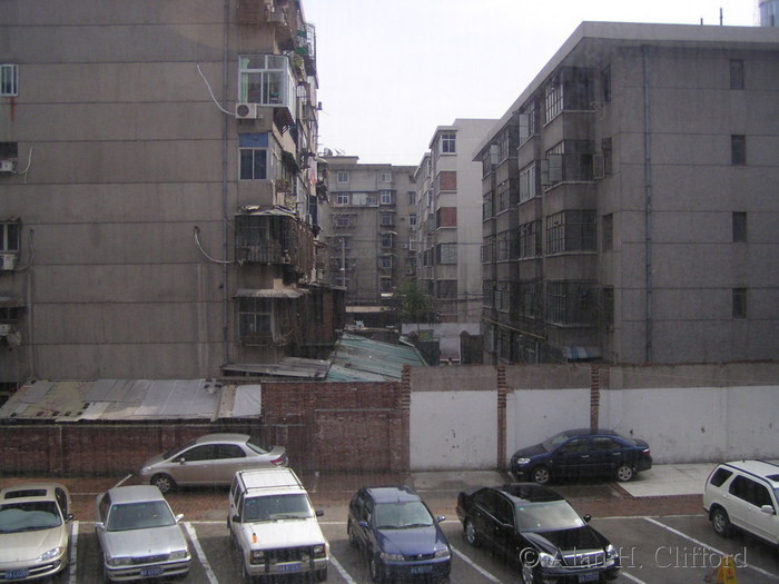 View  from the hotel in Xi&rsquo;an