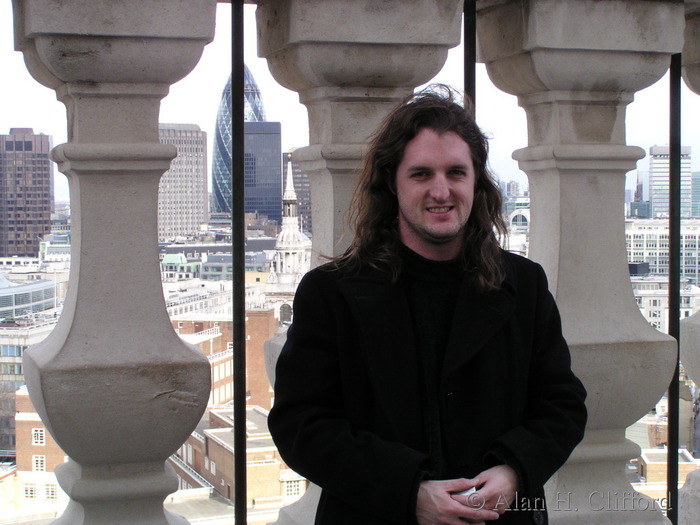 Ben on the Stone Gallery, St. Paul&rsquo;s Cathedral