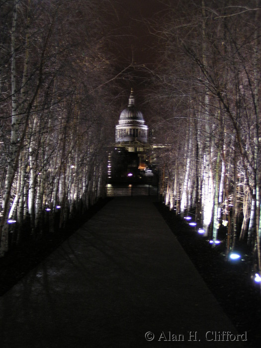 St. Paul&rsquo;s Cathedral seen from outside the Tate Modern
